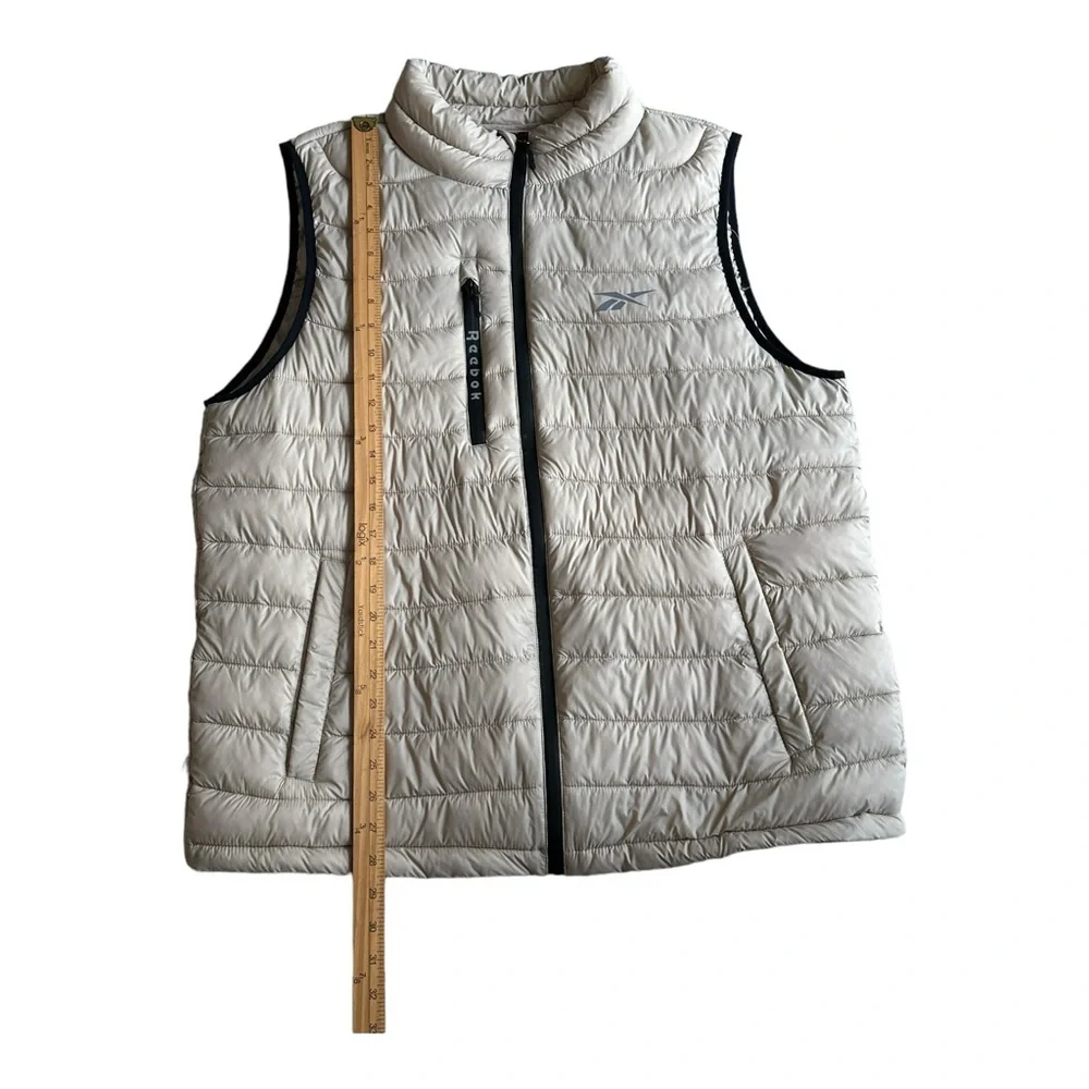 $125 NWT Reebok Light Arctic Blue‎ Glacier Shield Puffer Vest - Men's X-Large